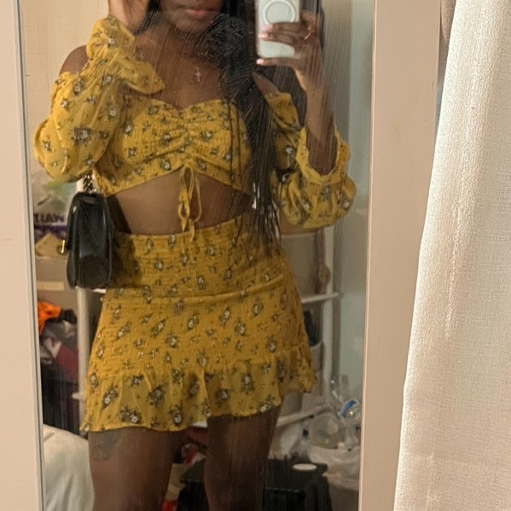 Floral Two Piece Set